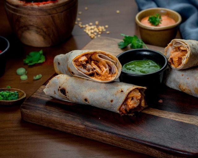 Chicken Tikka Burrito